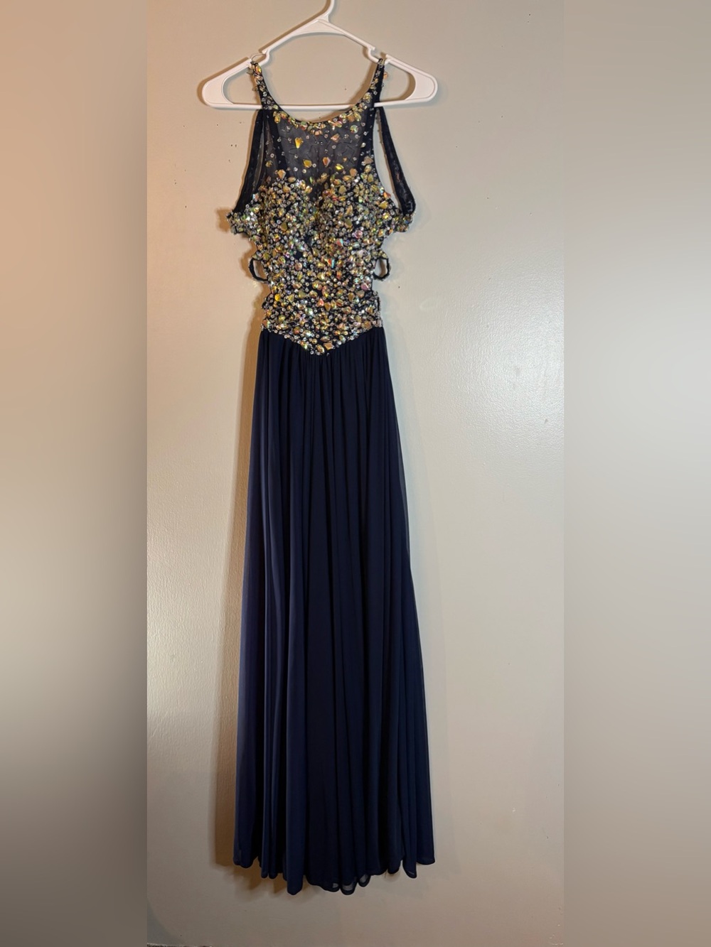 Navy Prom Dress